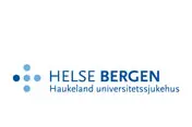 Logo Helse Bergen Haukeland universitetssjukehus. Grafikk